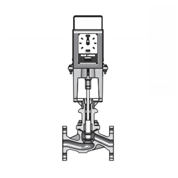 Carbon Steel / Stainless Steel Electric Control Valve Screw Gland 12.5N.M Output Torque