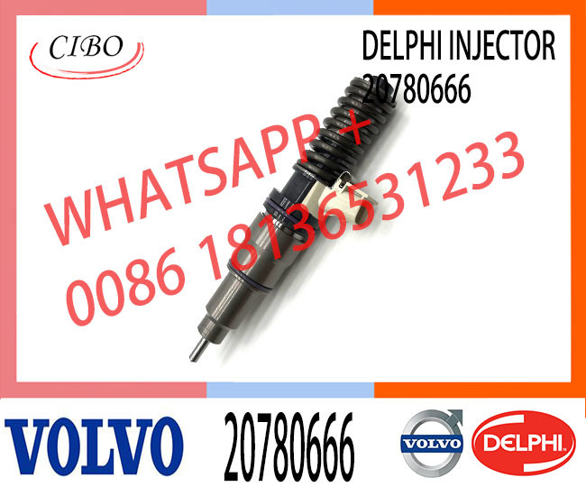 Diesel Fuel Injector 20780666 4 Pins EUI Unit Injector BEBE4D14001 BEBE4D14101 For VOL D16 3512 TIER 3