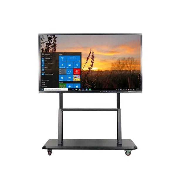 Cheap Smart Touch Screen 55 Inch Interactive Flat Panel Display 16:9 Aspect Ratio for sale