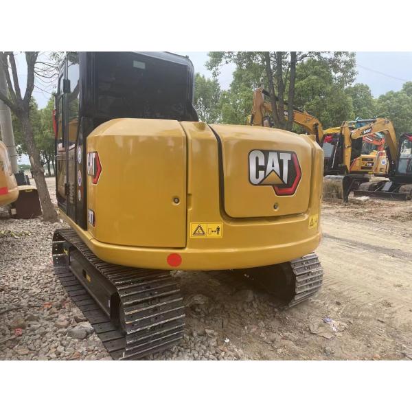 Used Cat Excavator 307E Tier 2 Emission Standards Low Fuel Consumption