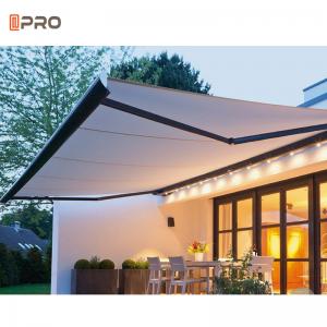China PVC Sail Modern Aluminum Pergola For Party Retractable Cassette Awning on sale