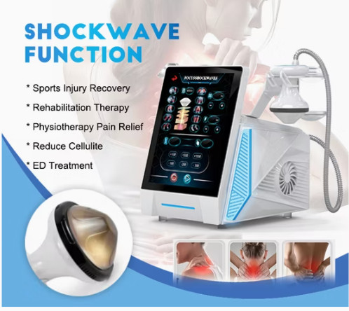 Language English and Spanish Shock Wave Therapy Machine for Focused EMFOCUS Regeneration Therapy