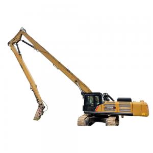 Quality 22 Meter High Reach Demolition Boom For High Rise Buildings Q355B PC400 Excavator wholesale