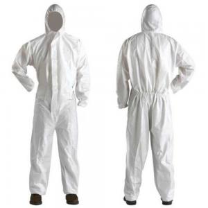 Quality Long Sleeve Microporous OEM Disposable Hooded Coveralls wholesale