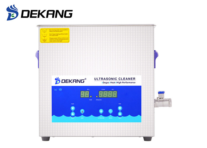 6L 40Khz Digital Ultrasonic Cleaner Stainless Steel For Instrument Cleaning