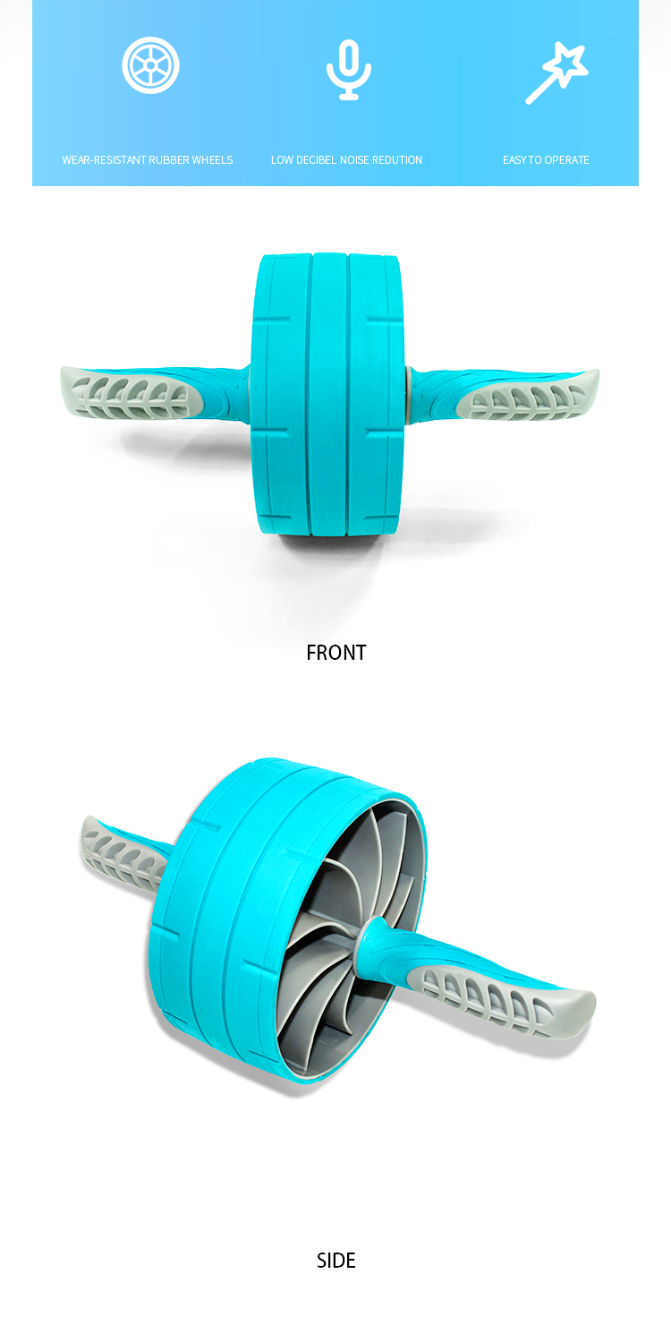178MM Exercise AB Wheel Roller Workout For Beginners Core Training PP TPE