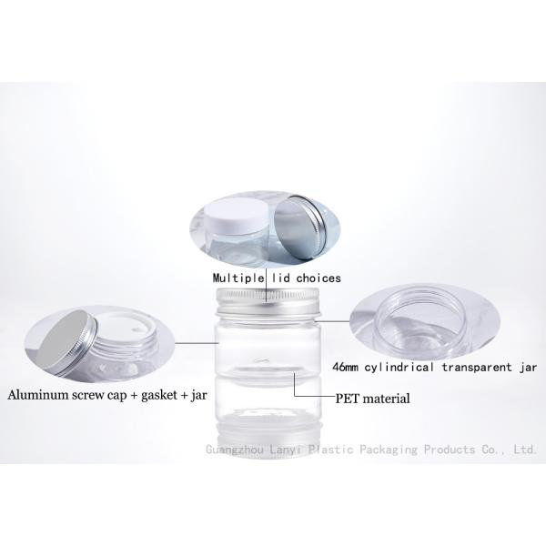 Bath Salt Sample 30ml 1oz 1.56oz Clear Cosmetic Jars