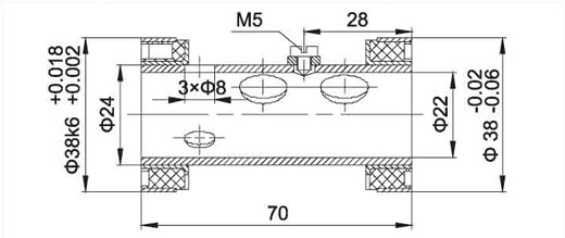 Resilient Mounting Series Spinning Machine Spare Parts For Saurer Autocoro