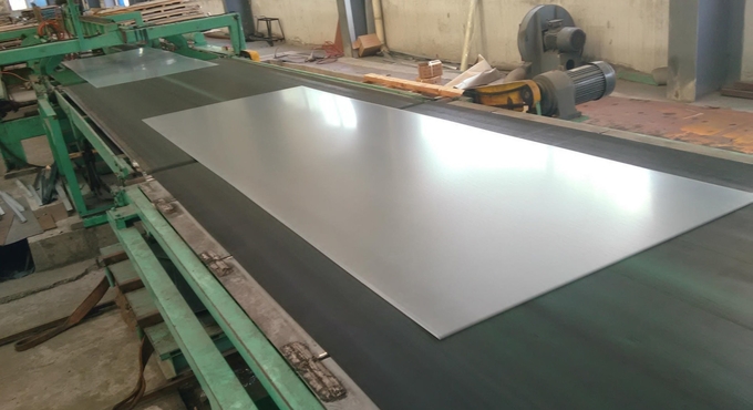 DX52D Deep Draw Steel SPCC Z90 Home Appliance Board Zero Spangle Skin Pass Cr3+ Chromated Free Unoiled Galvanized Steel
