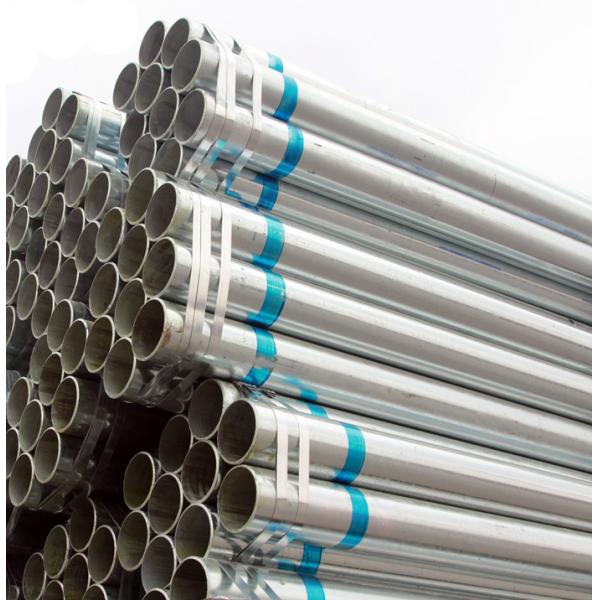 Custom Length Pre Galvanized Round Pipe High Wear Resistance 32mm Galvanised Pipe