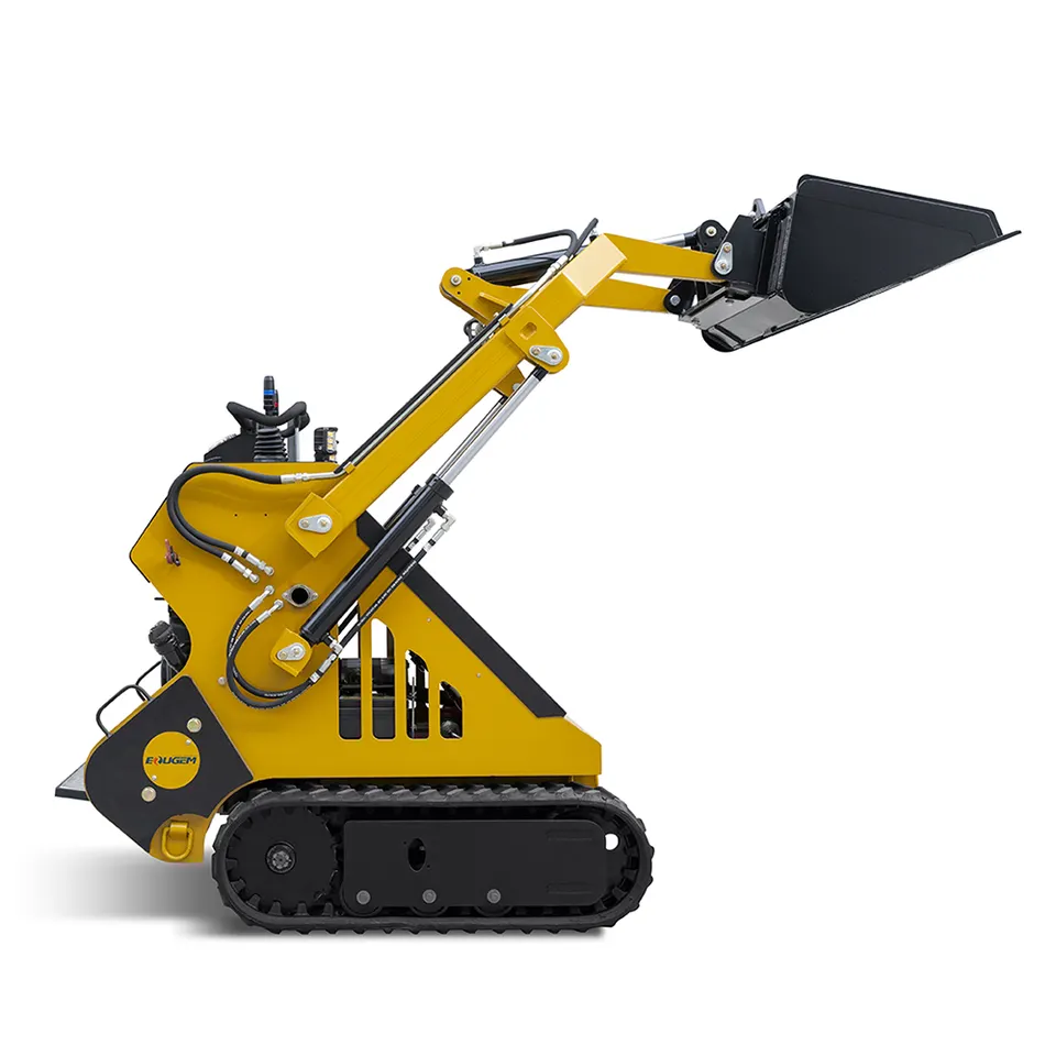 Kohler Engine 300KG 23hp Dingo Tracked Ride On Mini Skid Steer Loader for Construction