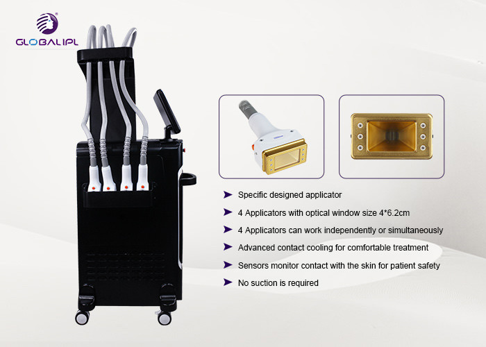 New 1060nm ND YAG Laser Machine QCW / CW Pulse Mode Body Slimming Machine