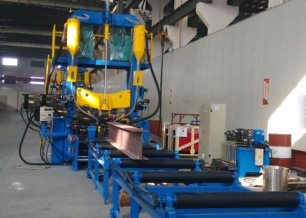 Cheap Steel Section Making H Beam Assembly Machine Steel Bar Making Line 20m / min for sale