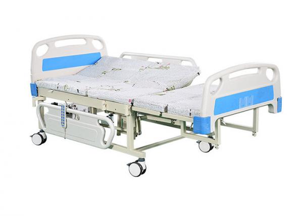 Cheap Patient Side Turning Electric Hospital Bed With Hand Controller For Movements for sale