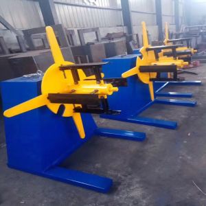 Quality Prepainted Galvanized Steel Decoiler Auto Coiler Machine 3 + 3kw 380V wholesale