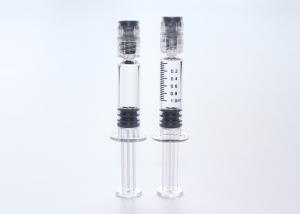 China Neutral Glass Prefilled Luer Lock Tip Syringe 1ml Capacity CE Approval on sale