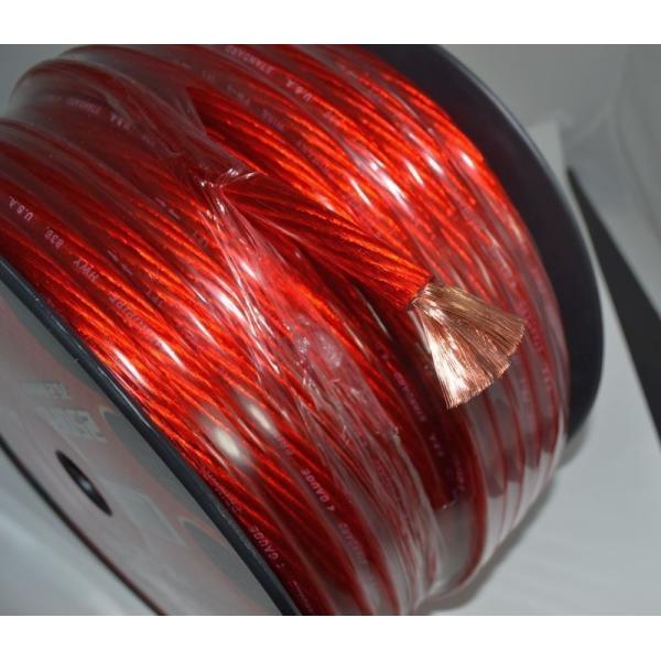 0 Gauge Car Power Cable Wire for Customers' Demand PVC Insulation Material and CCA/ OFC/ Copper Conductor