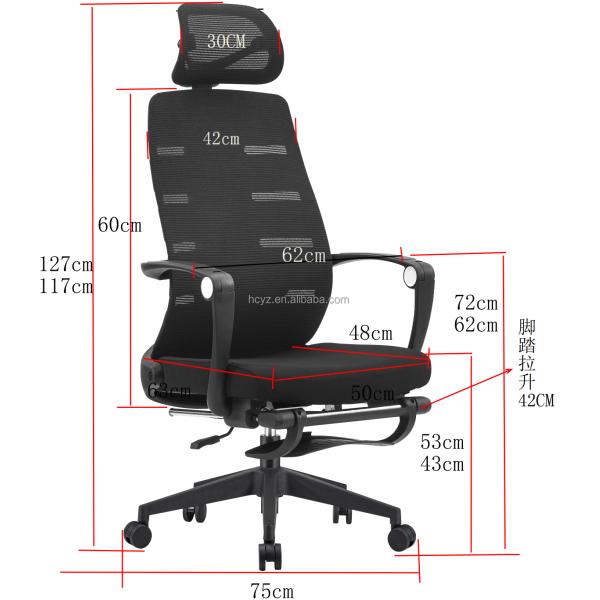 Stainless Steel Swivel Office Chair for Staff and Managers BIFMA Standard Free Sample