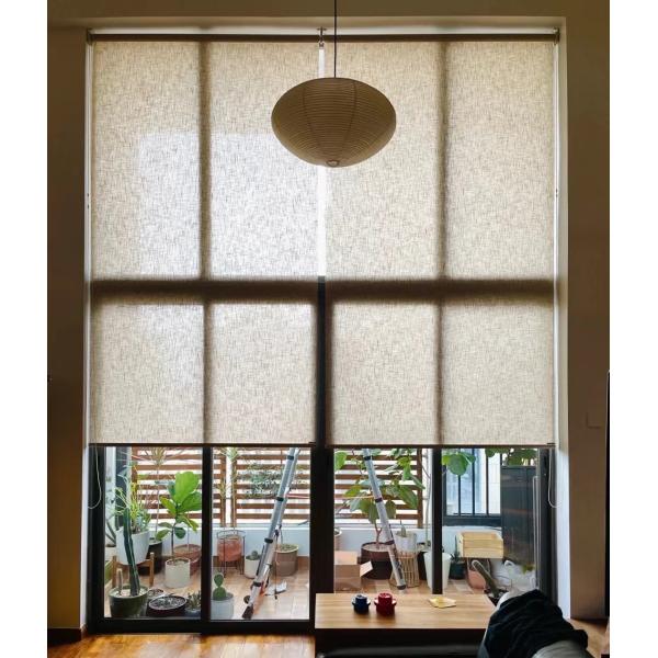Solar Shades 100% Polyester Semi-Blackout Standard Width 280cm Roller Blind Fabric