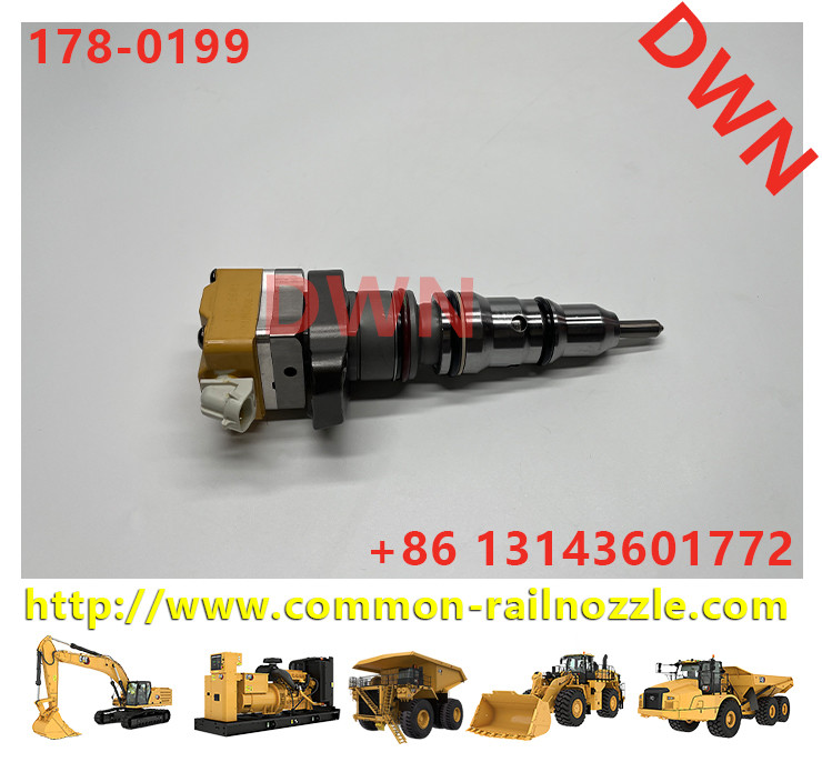 Diesel 3126B/3126E Engine Injector 178-0199 10R-0782 For Common Rail