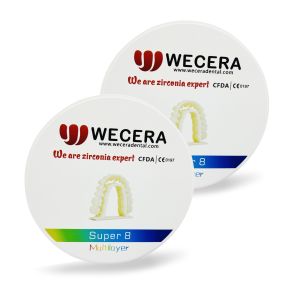 Quality Tosoh Zirconia Zirconium Block Dental Multilayer C1 57% Translucent wholesale