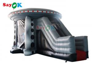 China Kids Jumping Outdoor UFO Inflatable Bounce House Moonwalk Jumper Moon Bounce on sale