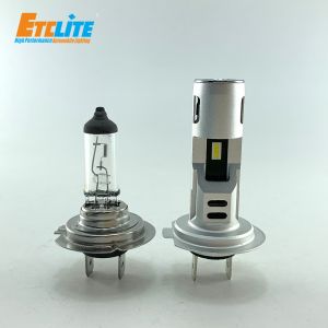 China H7 Ip67 Car LED Headlight Bulbs 12V 50W 5000Lm 6000K on sale