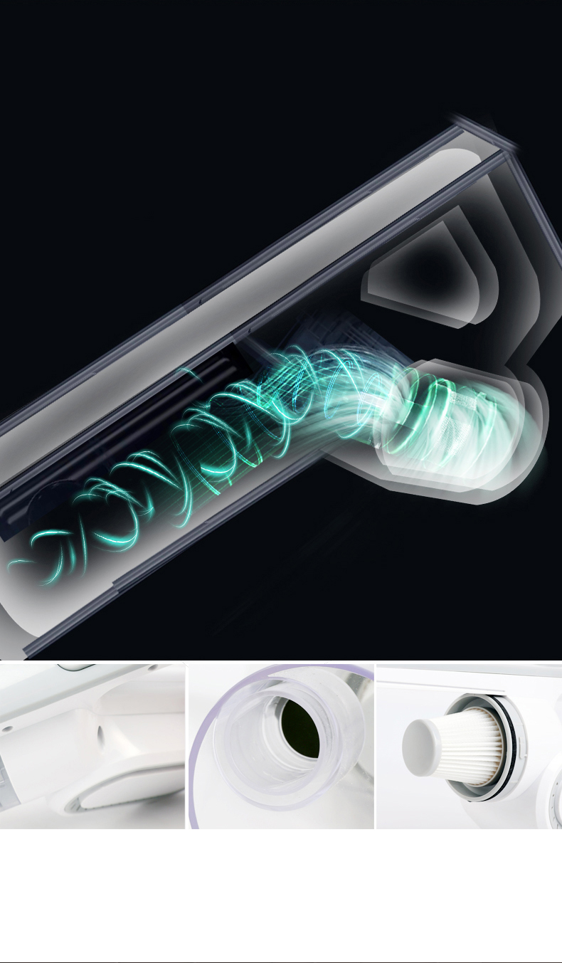 HAND HELD 400W 2 In 1 High Power Corded Stick Vacuum Cleaner with App-Controlled