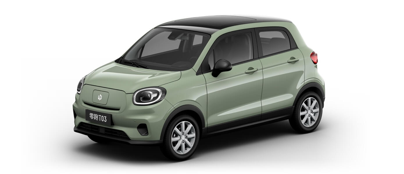 5 Doors 4 Seater Mini EV Cars White Color Reliable Battery Quality