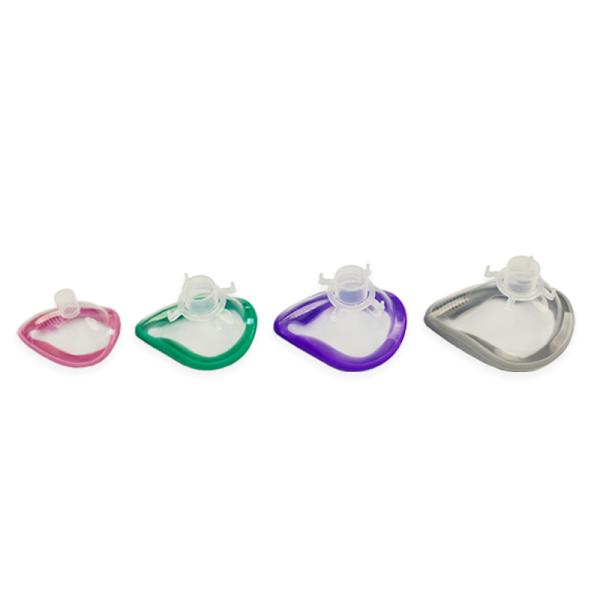 CE ISO Approved Disposable Easy Anesthesia Mask with Quick-Fit Design
