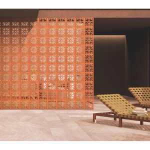 Firebrick Refractory Red Clay Hollow Bricks Lightweight Modern Courtyard