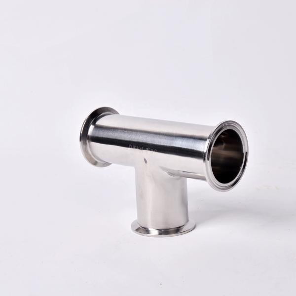 Customized Welding Connection Polished SS304/316L Sanitary Fittings Clamped