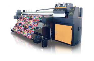 China 60Sqm/H Stick Belt Digital Textile Printer High Resolution on sale