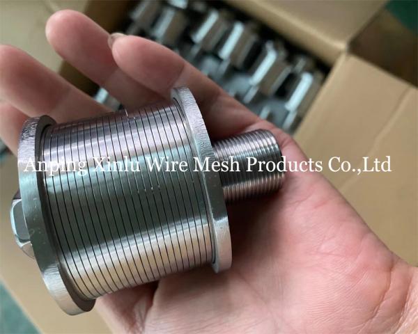 Cheap 1-1/2" Diameter Wedge Wire Strainer Nozzle for Filter Tank Effective Filtration Solution for sale