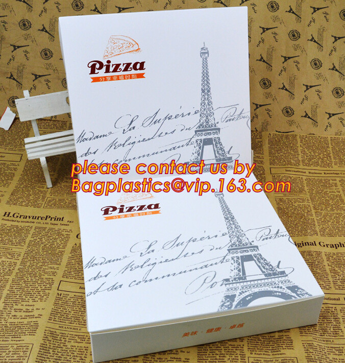 Wholesale Custom Printed Corrugated Cardboard Recycle Paper Pizza Box Manufacturer,Foldable Flat Packing Blank Craft Pac