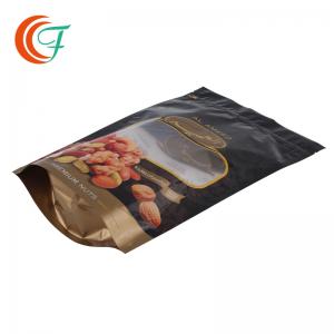 China BOPP PET PE Printed Plastic Bags For Food Packaging Nut Snack Resealable on sale