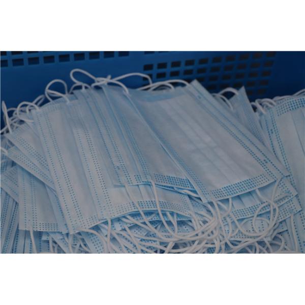 Hypoallergenic Nose Bar 3 Ply Anti Flu Face Mask No Water Leakage Lightweight