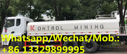 HOT SALE! New good price dongfeng 20cbm water sprinkling truck, Factory sale foodgrade 20cbm cistern tanker vehicle
