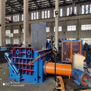 Y81Q-1600 horizontal hydraulic scrap copper metal baler