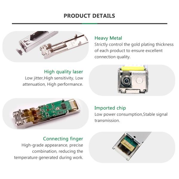 SFP 1000Base WDM 1310/1550 20 KM LC DDM optical transceiver module