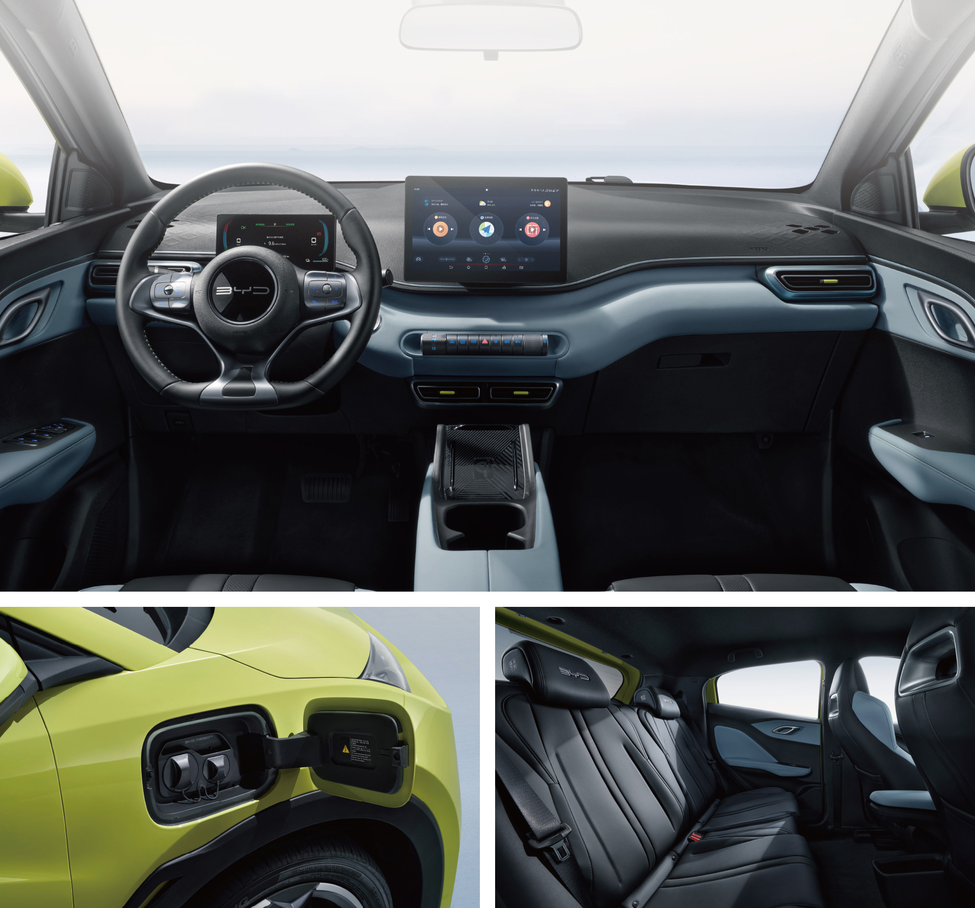 Chongqin Port BYD Seagull EV Cars 2023 New Energy Electric Vehicle 130km/h Max Speed