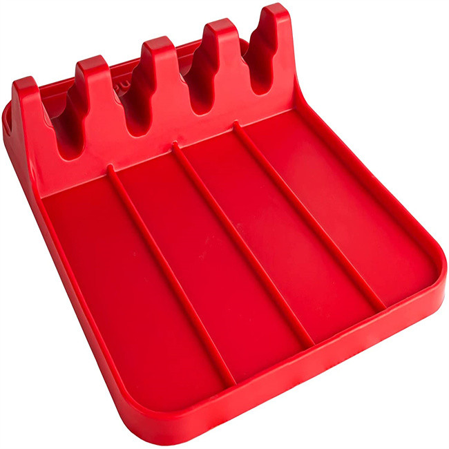Quality Nonpourus Heat Resistant Utensil Rest , Silicone Utensil Holder wholesale