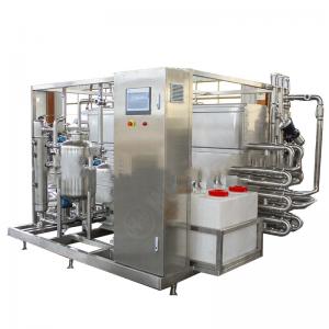 China Continuous Tube Pasteurizer For Milk Milking Machine Juice Beer With Food Grade on sale