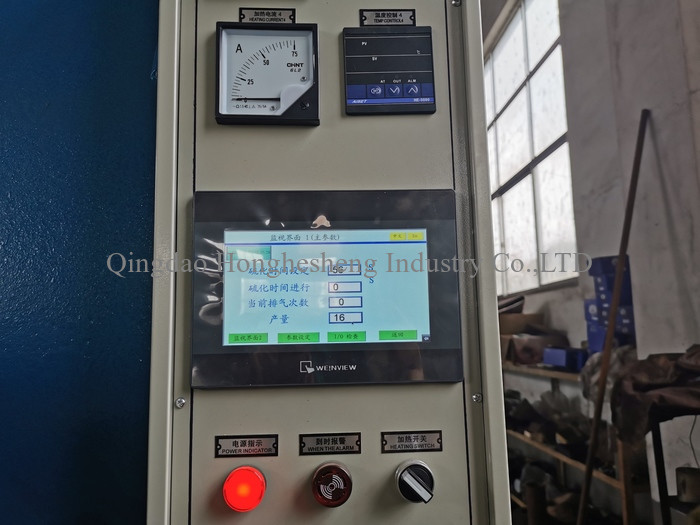 2500X2500mm Tyre Tube Making Machine Bridge Bearings Rubber Vulcanizing Press