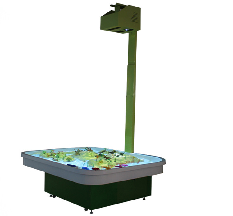 AR Interactive Magical 3d Floor Sand Table 1.8x1.4x0.6 Children Easy Installation