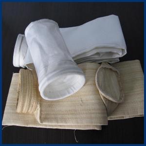 Quality Oil and Water Repellent Polyester Filter Bag 450GSM~550GSM For Steel Plant wholesale