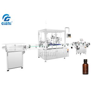 PLC Cosmetic Dropper Bottle Rotary Filling Machine