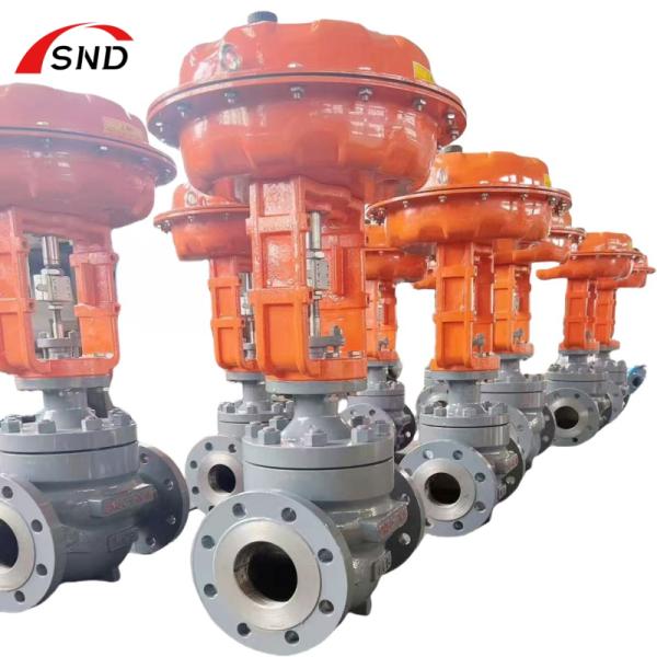 OEM Pneumatic Control Valve Flanged Stainless Steel Flow Control Valve