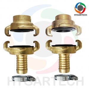 China 3/4'' Thread Brass Claw Lock Quick Connect Hose Coupling Set on sale
