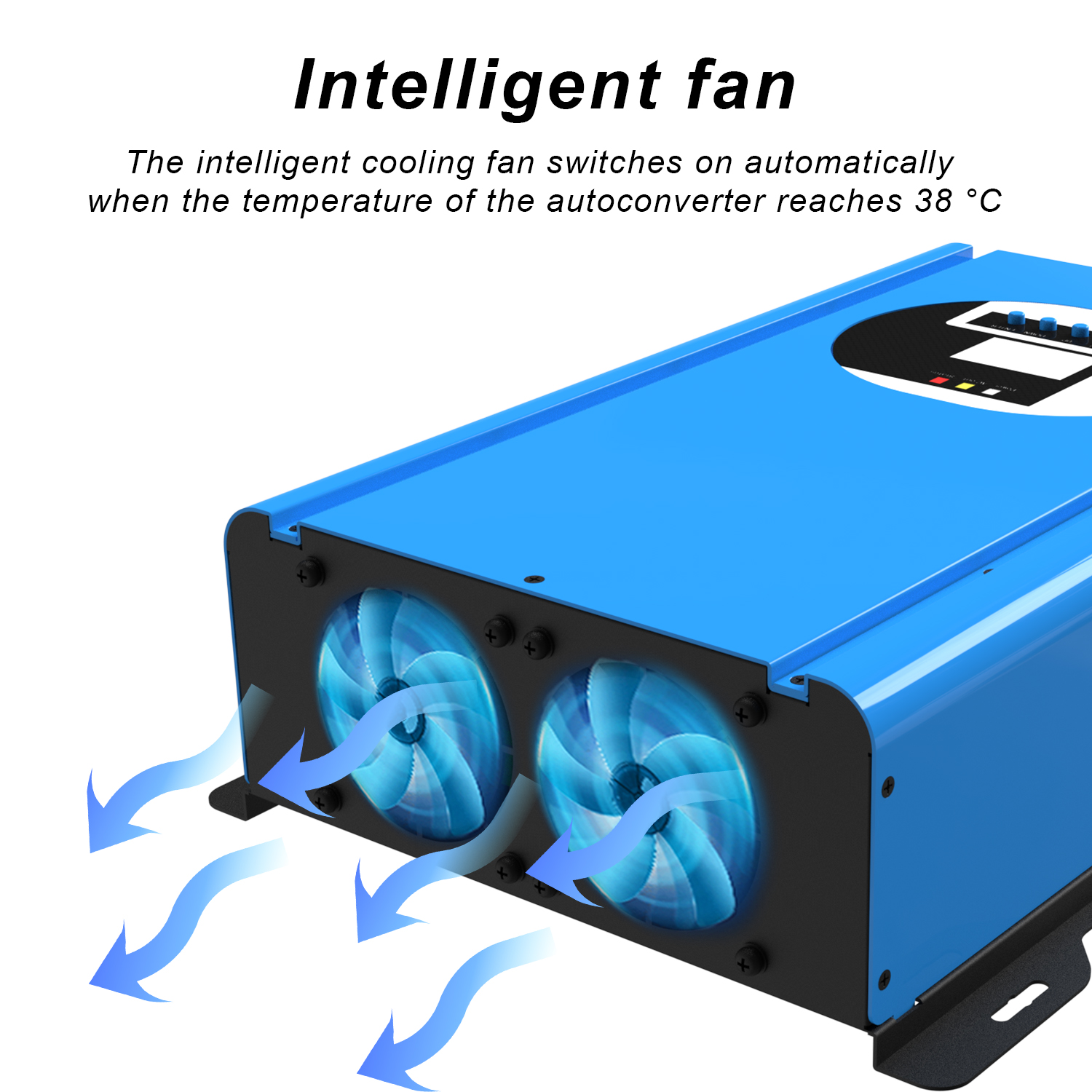 2000w Pure Sine Wave Ups Inverter 12v Dc To 220v Ac Power Inverter With Remote Control